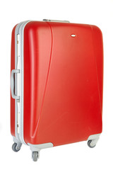 Red suitcase