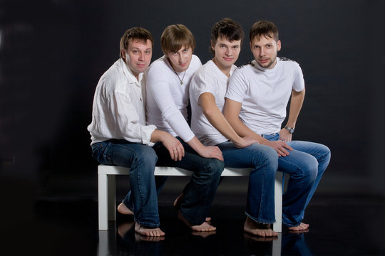 Four Young Men