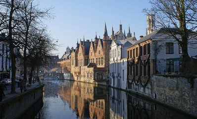 Brügge Belgien  Historische Bauten