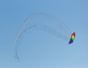 Stack of 12 stunt kites