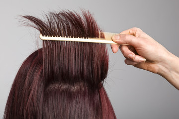 Hair stylist comb