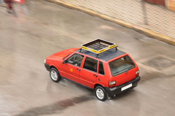 Petit Taxi in Fes, Morocco