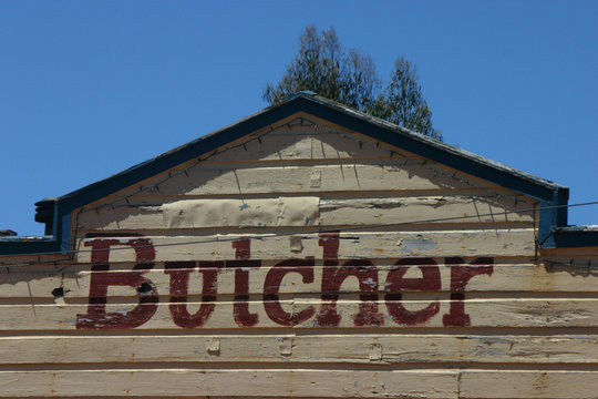 Boucherie d'un village fantome