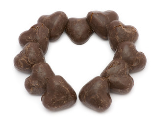 Gingerbread hearts