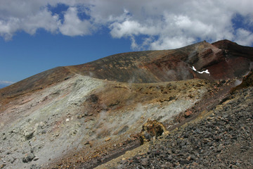 Ngauruhoe - le cratere rouge 3 © Pierre-Jean DURIEU