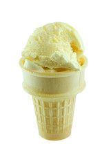 Vanilla Ice Cream Cone