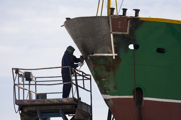 Ouvrier de chantier naval