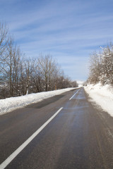 winter road