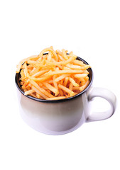 bowl of french fries