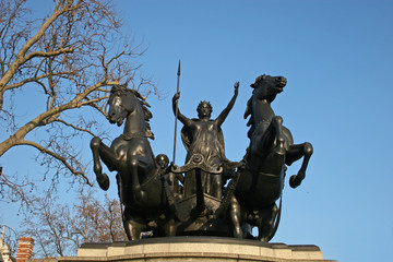 Fototapeta na wymiar pomnik Boudica