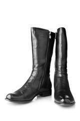 Black female boots