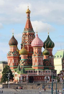 The Cathedral of Saint Basil, Russia, Moscow