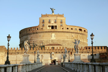 Castel Sant'angelo in rome italy