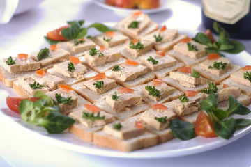 Toast de foie gras
