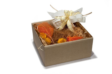 Gift box autumn style