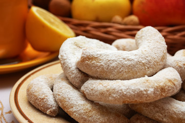 Sweet vanilla rolls