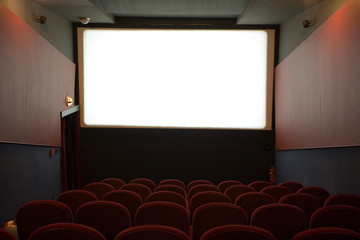 empty cinema auditorium © Ferenc Szelepcsenyi