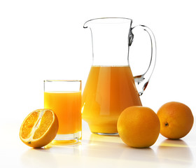 Oranges and orange juice