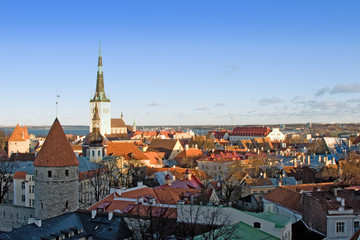 Obraz premium View of Tallinn, Estonia.
