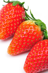 close up shot of strawberries