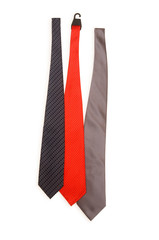 Neck tie isolated on the white background