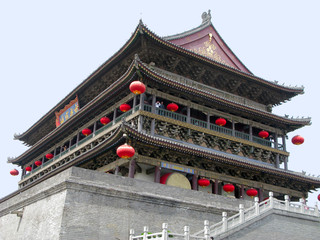 Xian Bell Tower in China.