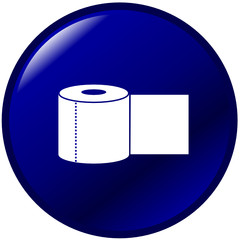 bathroom paper button