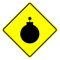 bomb sign