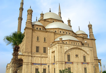 Obraz premium Mosque of Muhammad Ali in Cairo, Egypt.