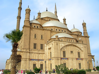 Mosque of Muhammad Ali in Cairo, Egypt.