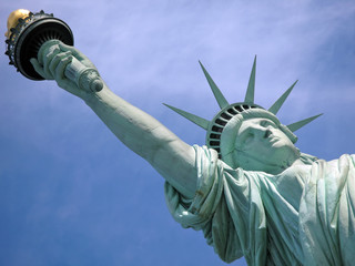 Statue of Liberty in New York City.