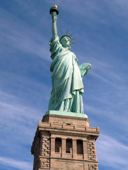 Obraz na płótnie Canvas Statua Wolności w Nowym Jorku.
