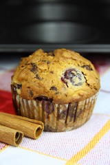 Zimt-Kirsch-Muffin