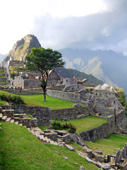 Machu Picchu in Peru.