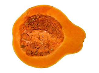 Half of pumpkin