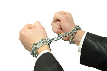 hands in chains