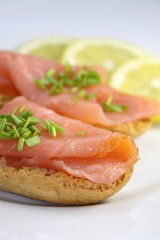 Lachs Häppchen