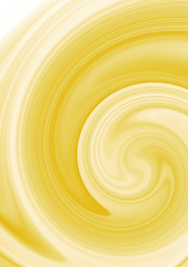 abstract yellow swirl background