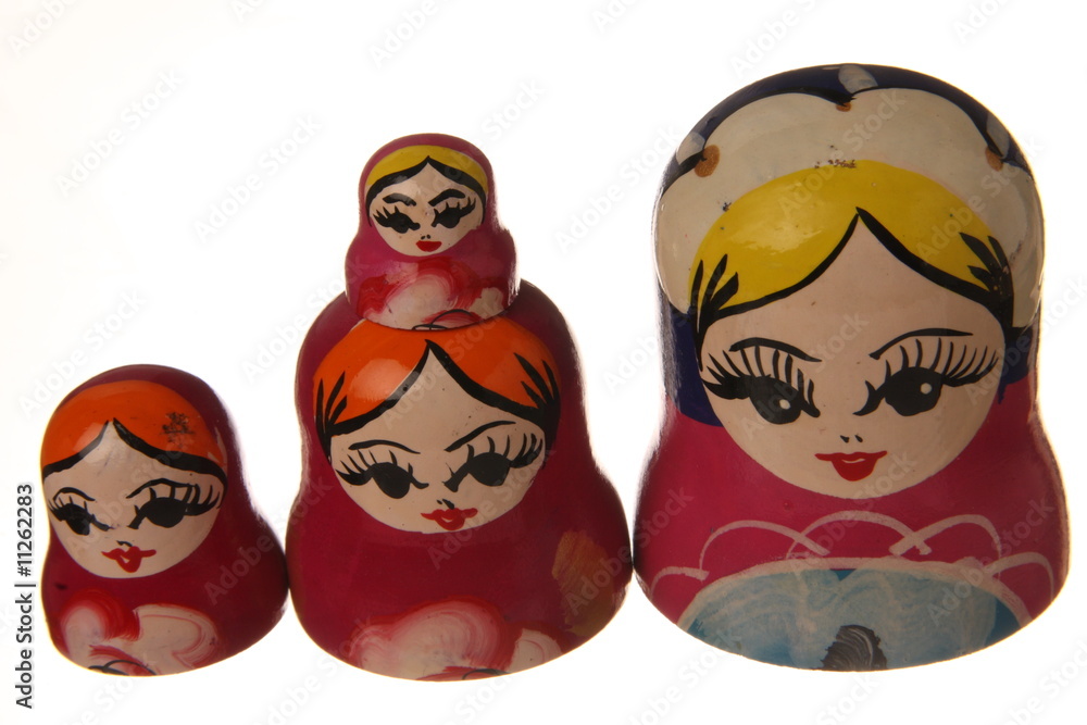 Wall mural Russian doll