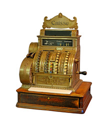 Old French Cash Register