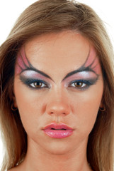 Obraz premium Young attractive female beauty