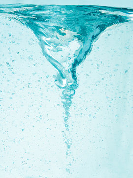 Wasser Turbolenz
