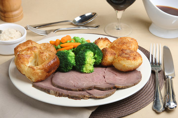 Roast Beef Dinner