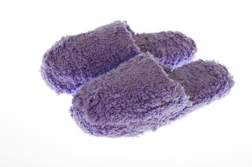 slippers purple