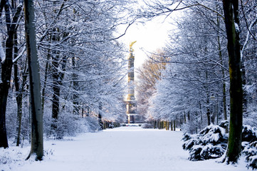 Stadtpark am Goldenen Engel.