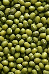 Green soya beans texture