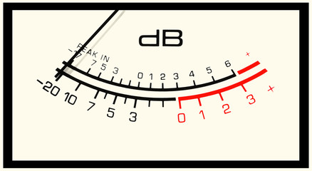 vu level meter