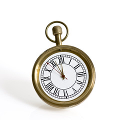 Messinguhr mit r&scaron;mischen Zahlen