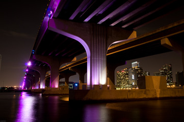 Fototapeta premium Bridge at Night