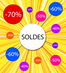 affiche soldes